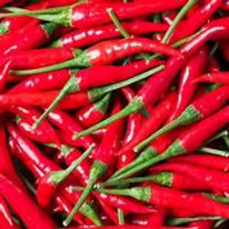 Chillies Birds Eye Red 1.5kg